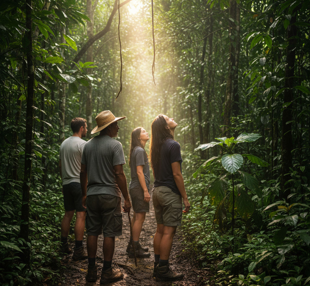 guided nature immersion walk